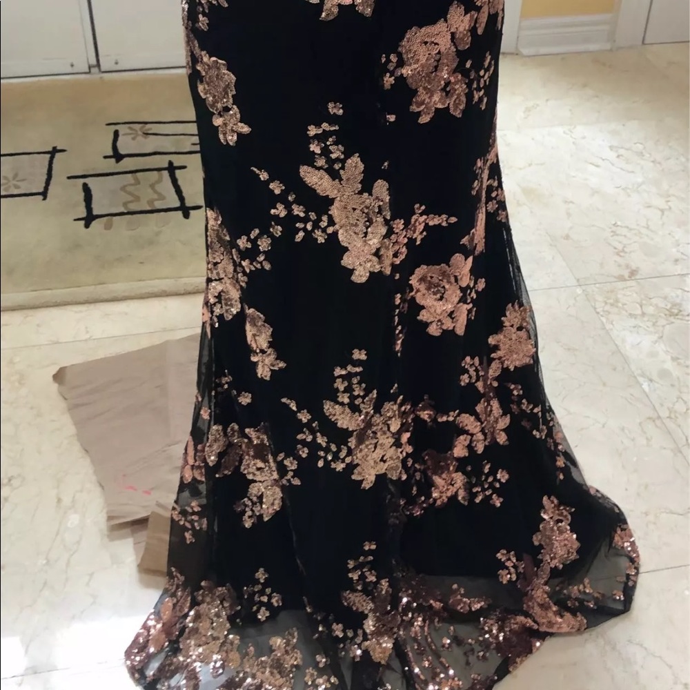 2XHP‼️Sexy Sequin Backless High Split Maxi Dress - Picture 9 of 11